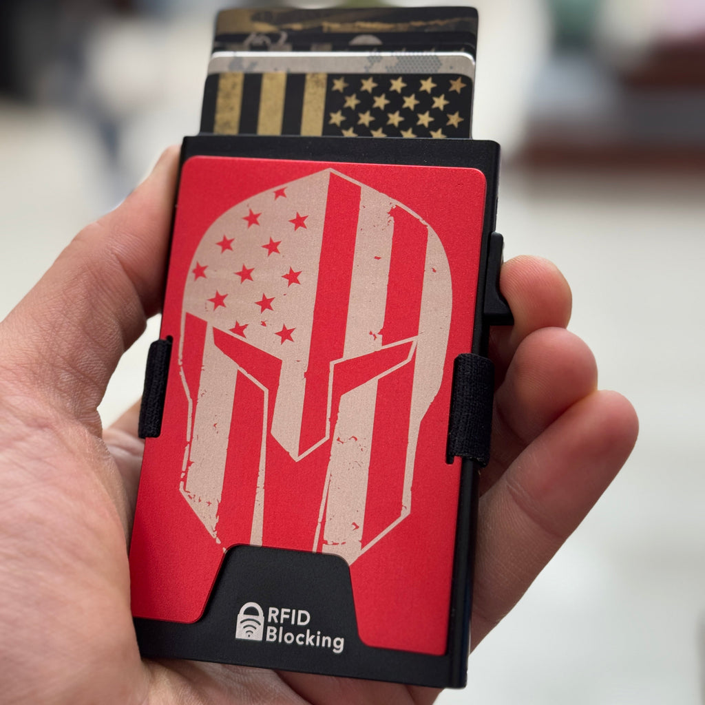 Custom Minimalistic Wallet 12 Cards and 8 bills